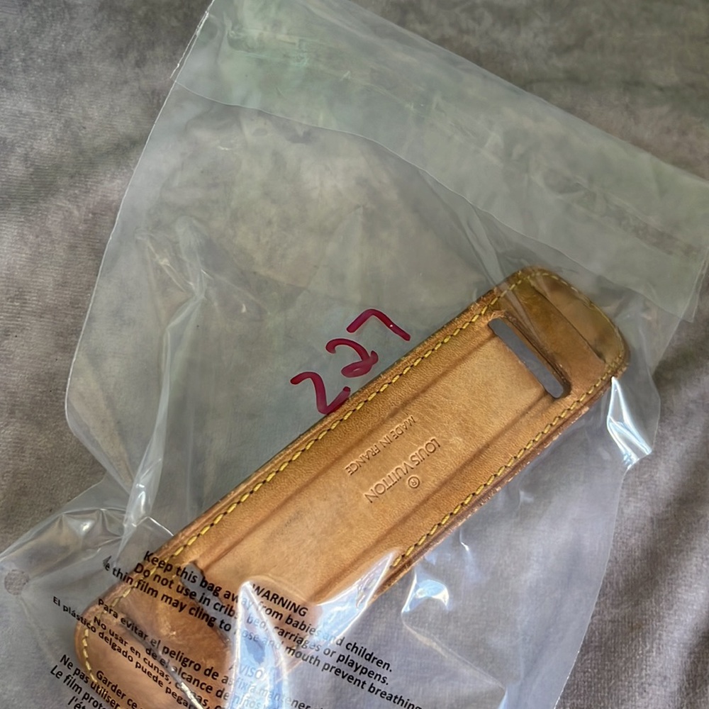 Authentic Louis Vuitton  Vachetta Leather Strap Pad z27 - Picture 8 of 8